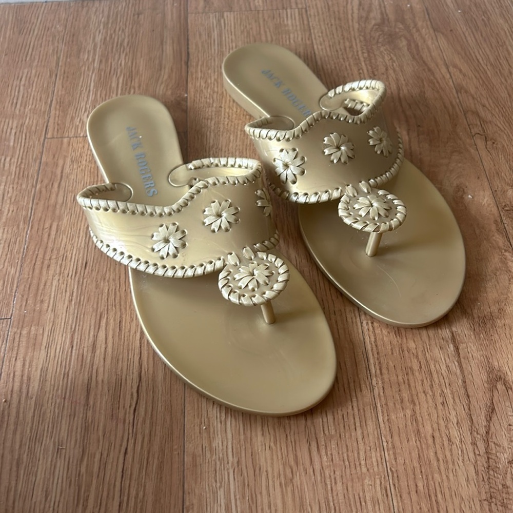 Jack rogers - jacks jelly in gold